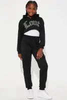 Mini Love Is The Answer Fleece Set