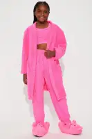 Mini See You Around 3 Piece Sherpa Pant Set
