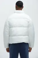 Lost Times Puffer Jacket(White,S)