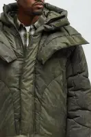 Feyd Quilted Puffer(Brown,S)