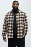 Young And Alive Plaid Shirt(Multi Color,S)