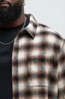 Young And Alive Plaid Shirt(Multi Color,S)