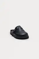 Mini Serpent Slide On Clogs(Black,1)