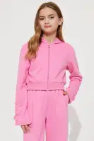 Mini Day Dreamer Lounge Pant Set(Pink,4/5)