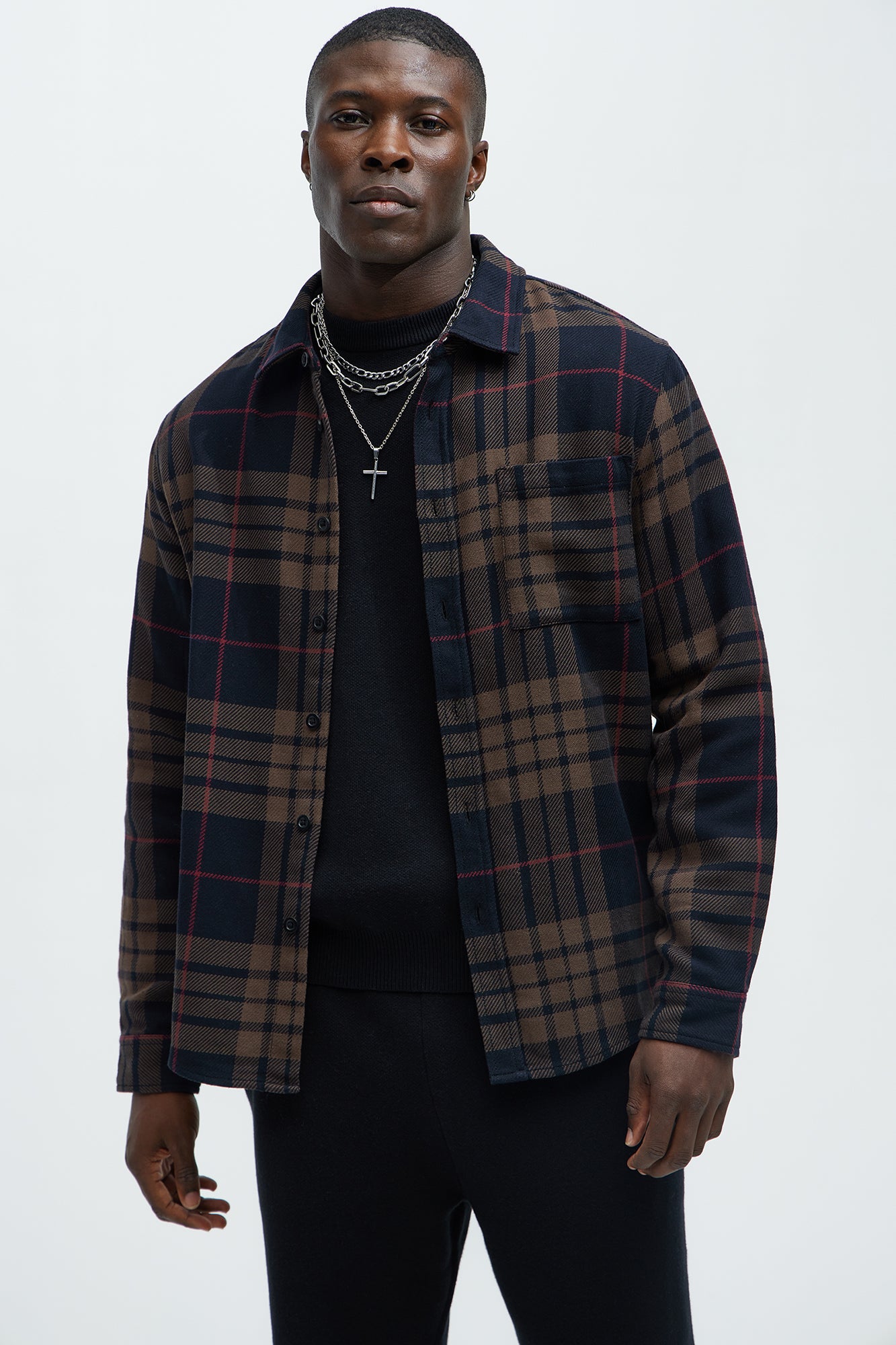 Yeah Right Plaid Shirt