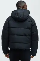 Carter Hooded Puffer Jacket(Black,S)