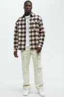 Young And Alive Plaid Shirt(Multi Color,S)