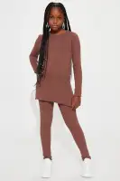 Mini Hidden Agenda Sweater Legging Set