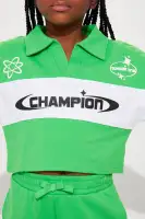 Mini Champion Polo Sweatpant Set(Green,4/5)