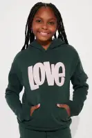 Mini Love Is In The Air Matching Fleece Set(Green,4)