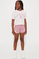 Mini Always Cute Club Short Set(Pink,7/8)