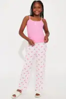Mini Your Cutie Ribbed PJ Pant Set