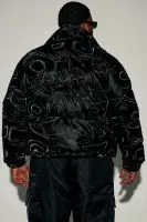 On A Trip Cropped Puffer(Black,S)