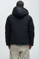 Jason Hooded Puffer Jacket(Black,S)