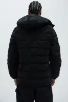 Misael Hooded Puffer(Black,S)