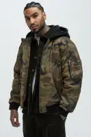 Mikael Hooded Bomber
