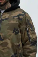 Mikael Hooded Bomber(Camouflage,S)
