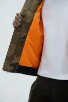 Mikael Hooded Bomber(Camouflage,S)