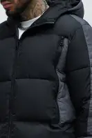 Hewins Hooded Jacket(Black/combo,S)