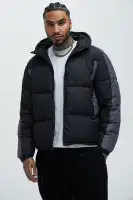 Hewins Hooded Jacket(Black/combo,S)