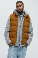 Heartbreak Puffer Vest With Hood