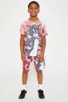 Mini Tom And Jerry Spray Paint Short Set