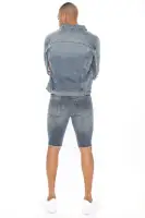 Earl Denim Shorts(Dark Wash,30)