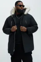 Nice Shot Utility Parka(Black,S)