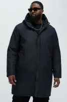 Garner Everyday Hooded Padded Parka(Black,S)
