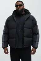Hewins Hooded Jacket(Black/combo,S)