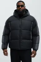 Hewins Hooded Jacket(Black/combo,S)