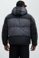 Hewins Hooded Jacket(Black/combo,S)