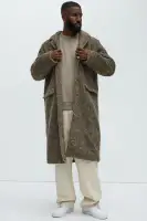 Been A Year Mohair Relaxed Long Coat(Brown,S)