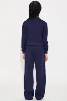 Mini Hanging Out Later Track Pant Set(Navy,4/5)