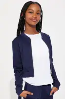Mini Hanging Out Later Track Pant Set(Navy,4/5)