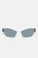 Born To Stand Out Sunglasses(Clear/Black,OS)