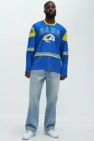 Rams Hat Trick Hockey Top(Blue/Gold,S)