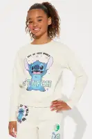Mini Stitch Crew Neck Jogger Set(Ivory,XS (4/5))