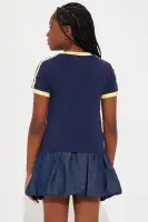 Mini Keeping Score Skirt Set(Navy,4/5)