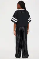 Mini 90 Times Better Jersey Pant Set(Black/combo,7/8)