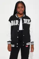 Mini Baddie University Jogger Set(Black,S)