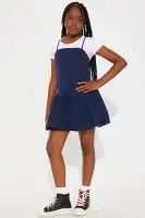 Mini Tessa Bubble Hem Dress