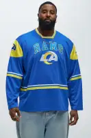 Rams Hat Trick Hockey Top(Blue/Gold,S)