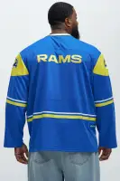Rams Hat Trick Hockey Top(Blue/Gold,S)