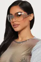Watch Out For Snakes Glasses(Silver,OS)