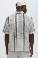 Flashbacks Shirt(White/Black,S)