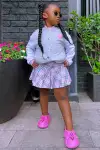 Mini 3 Piece Blessed Skirt Set