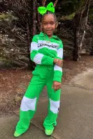 Mini Champion Polo Sweatpant Set