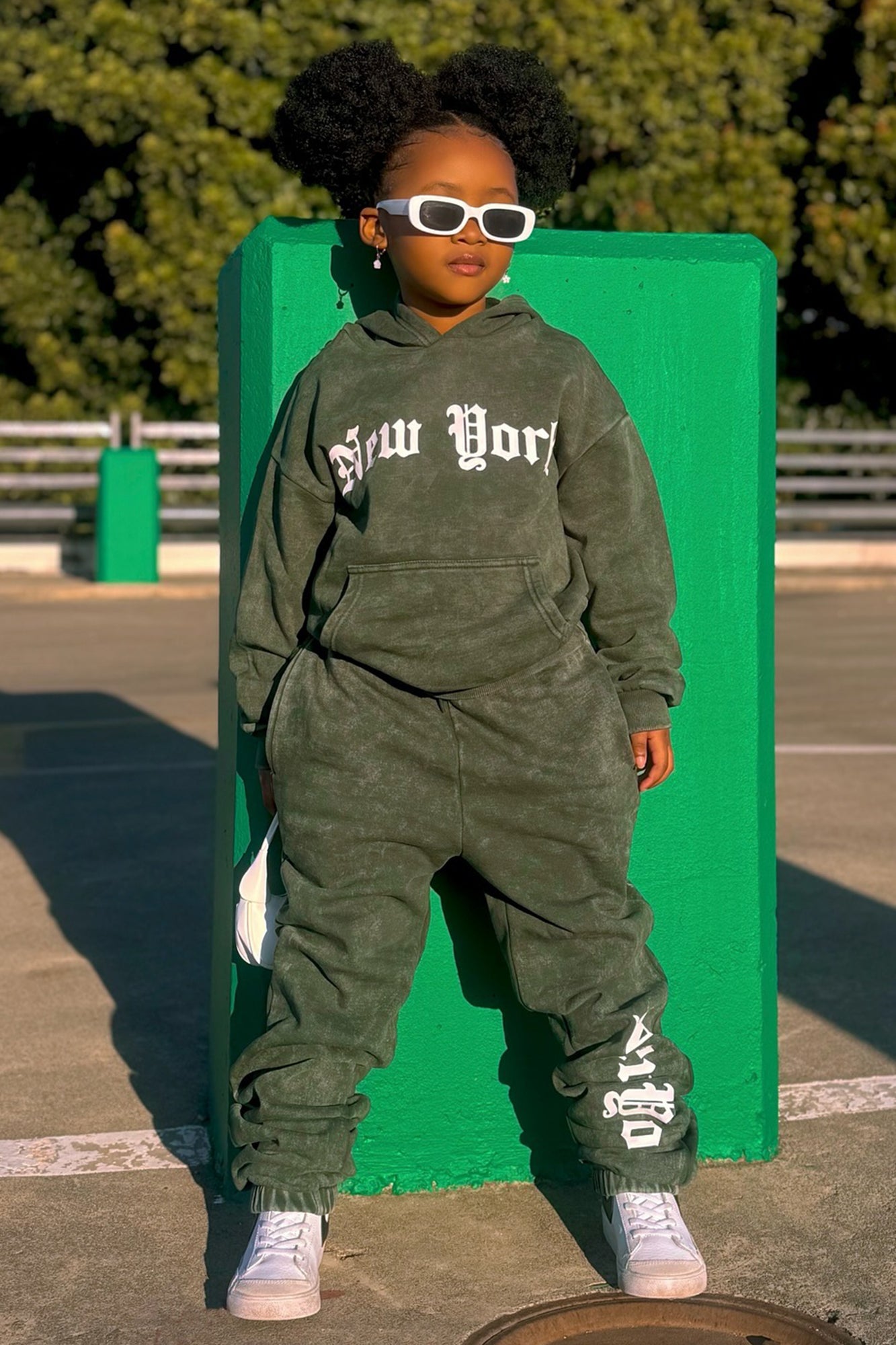 Mini City Chic Fleece Jogger Set