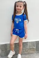 Mini International Babe Short Set(Royal,XS)